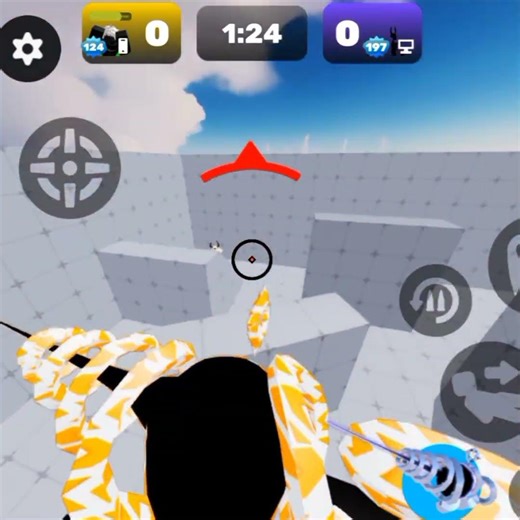 No Scoping with 10FPS in roblox rivals