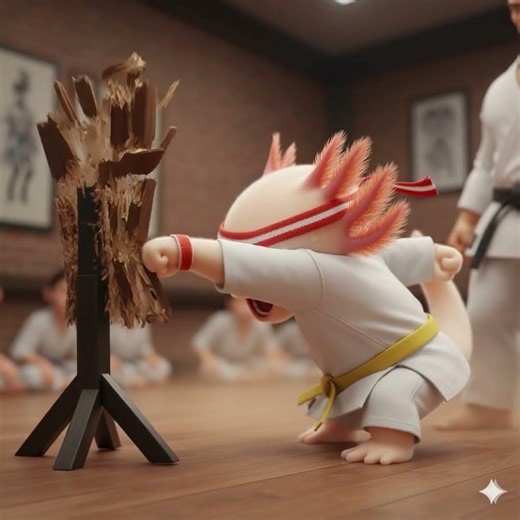 Axolotl Olympic games training