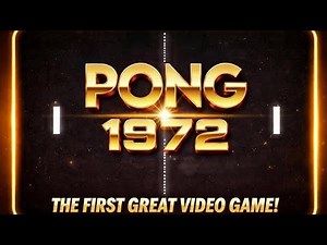 Pong (1972) | The Game That Started It All