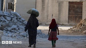 Syria conflict: Life under siege in rebel-held Aleppo