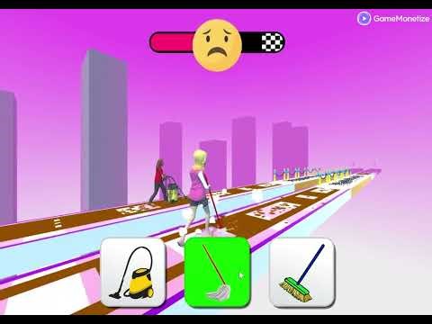 Bridge Cleaner Runner Game Walkthrough