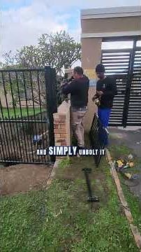 Custom Driveway Gate & Panel Fencing Installation | Magnador Security Showcase