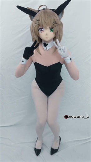 Got a bunny outfit for easter! Happy easter!