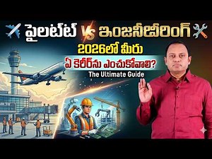 Pilot vs. Engineering | Which Career Should You Choose in 2026? | Venugopal | SumanTV Vanitha