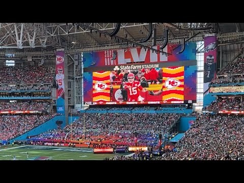 Must Watch Super Bowl LVII Team Introduction | Kansas City Chiefs vs. Philadelphia Eagles