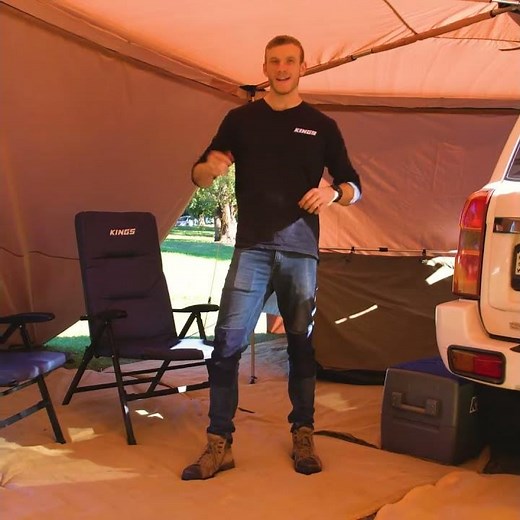 270° King Wing and Awning Walls Camping Combo