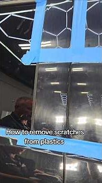 How to remove scratches from plastics like the pros do! Dura-coating.com