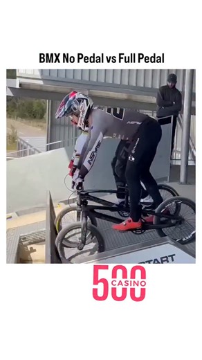 universee_decode on Instagram: "The post shares a 37-second split-screen video of BMX races, juxtaposing riders pedaling fully against those relying on momentum and pumping, showing near-identical speeds despite minimal leg input. Pumping in BMX converts terrain undulations into kinetic energy by shifting body weight—compressing on descents and extending on ascents—allowing speed gains without pedaling, a technique detailed in tutorials like Joy of Bike's 2024 YouTube guide on non-pedaling accel
