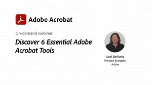 Ready to speed up your everyday document workflows?  Check out this on-demand webinar and discover 6 tools to maximize your Adobe Acrobat returns: https://adobe.ly/3OaW5zd | Adobe Document Cloud | Facebook