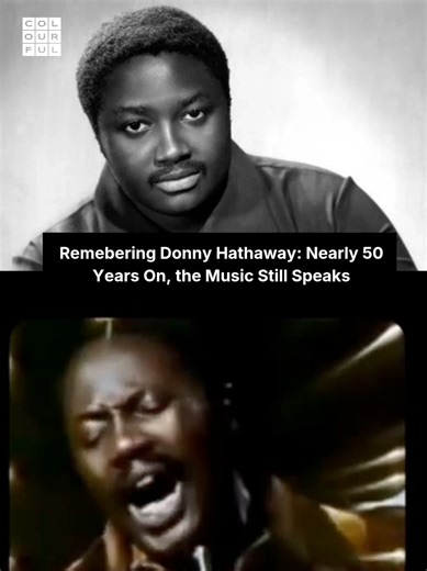 Nearly 50 years since Donny Hathaway left us in 1979, his voice, music, and spirit remain as powerful as ever. A true master of soul, Hathaway’s timeless compositions and emotional depth continue to inspire listeners around the world, proof that real artistry lives on, long after the artist is gone. 🎶🕊️