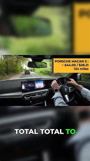 How much I saved switching from Porsche to BMW EV #ev #carcost #shorts