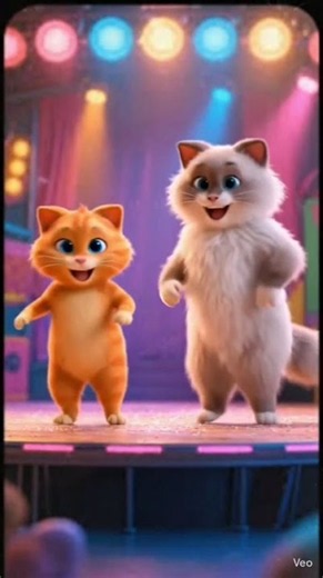 🐱 Cutest Cat Dance Ever! 😍 Funny Dancing Cats #shorts