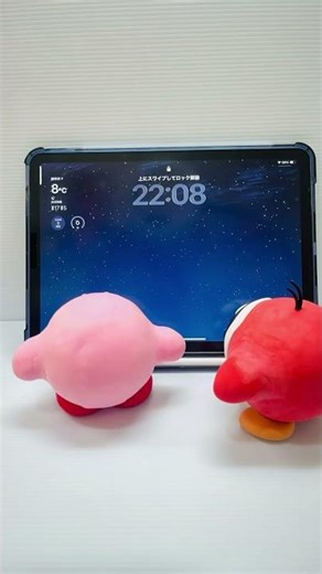 【粘土×コマ撮り】カービィの指紋認証‼︎結果は、、、⁉︎ Kirby Tries Fingerprint Authentication!! What Happens Next…!?