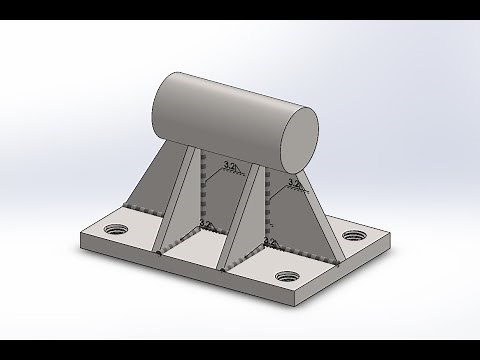 SolidWorks Tutorial Basic Function and Welding for Beginners on SolidWorks
