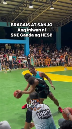 Bragais at Sanjo ang iniwan ni Steve Nash Enriquez 🥶😨 #basketball