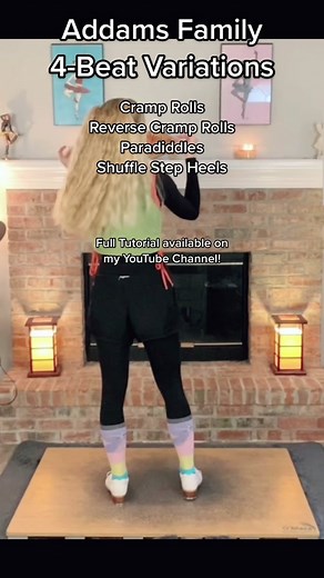 Fun Halloween Tap Dance Exercise Tutorial on YouTube!