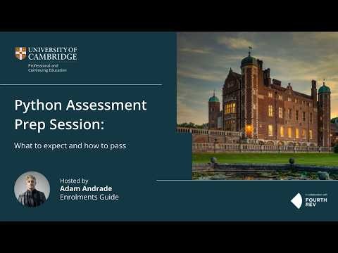 What To Expect: Python Assessment | Data Science With Machine Learning & AI Career Accelerator