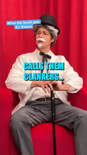 When the South gets A.I. Robots 😳🤖😂 #shorts #robot #robots #funny #comedy #south #southern