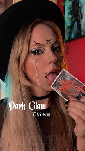 Cinematic Dark Glam 💄 Elegant & Powerful Makeup Tutorial