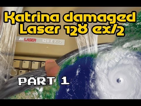 Restoring a Hurricane Katrina–Damaged Laser 128 EX/2, an Apple II Clone Revival (Part 1)