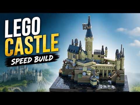 Lego Hogwarts Micro Castle Speed Build!
