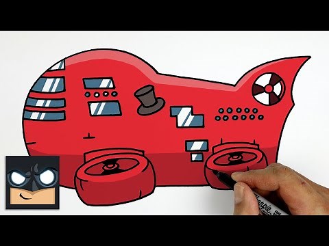 How To Draw Toppat Airship | Among Us