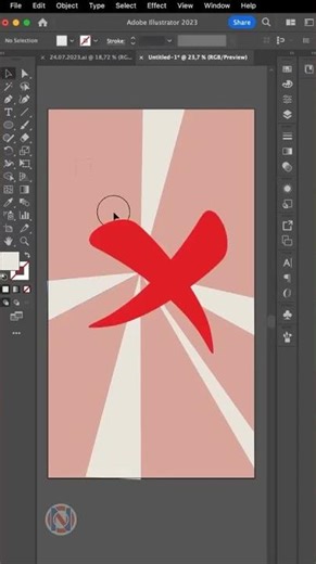 how to make sun effect adobe illustrator || illustrator tutorial 2025