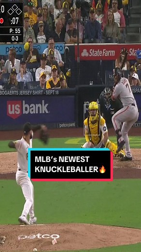 Meet Matt Waldron, MLB’s newest knuckleball pitcher!! #sandiegopadres ... | matt waldron knuckleball