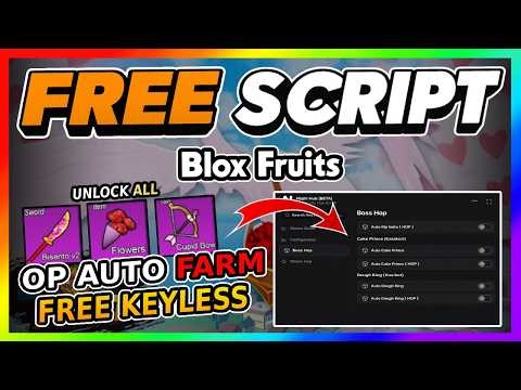[❤️ EVENT] Blox Fruits Script *NO KEY* - AUTOFARM, KILL AURA, GODMODE + More!