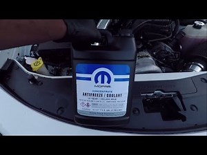 Dodge Charger Maintenance Engine Coolant