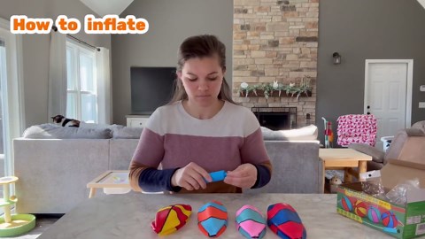 4 Packs Mini Basketballs 7 Inch Size 3 with Pump, Kids Small Basketball Set for Basketball Hoop Pool Party Games Indoor Outdoor Play Sports Toys Bouncy Basket Balls for Kids Toddlers 1-3 3-5 5-7 Gifts