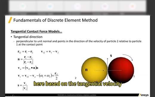 LSDYNA官方离散元DEM培训视频-全英文带中文字幕