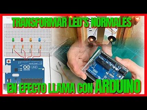 💻🔌 Transform normal LEDs into flame effects with Arduino