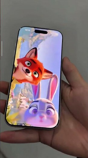 iOS animation #iphone17promax #iphone #wallpaper #zootopia