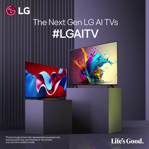8K views · 29 reactions | Unlock the future of viewing with the new LG AI TVs! Experience every detail with α11 & α8 AI processors, enhanced brightness, and perfect black levels. Redefine your entertainment with next-gen technology. Know more at https://bit.ly/4cNTq8f #LGAITV #HomeEntertainment #SmartTV #BrightnessBooster #PerfectBlack #TechInnovation #LG #LGIndia #LifesGood | LG Global | Facebook
