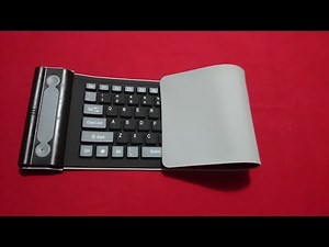 Unboxing & Review NEW Wireless Waterproof Silicone Keyboard