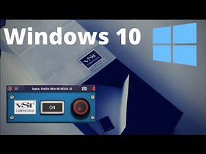 Building Your First Audio Plug-in (Windows 10)