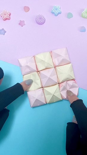 【かんたん】折り紙プッシュポップの作り方#オルキルラボ #折り紙#プッシュポップ折り紙