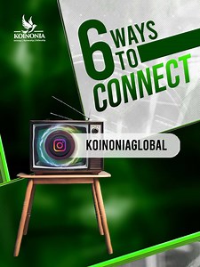 SIX WAYS TO CONNECT ONLINE TO THE KOINONIA EXPERIENCE Victory in life flows from intimacy with God, built through prayer, strengthened by His Word, and sustained by a heart that truly loves Him. Step into a life-transforming atmosphere of worship, the Word, and God’s power. Join us live at 5 PM (WAT) across all platforms. Time and distance are no barriers in His presence. Here are 6 Ways to Connect Online: YouTube: Koinonia Global Online Radio: Mixlr.com/koinonia-radio Facebook: Koinonia Global,