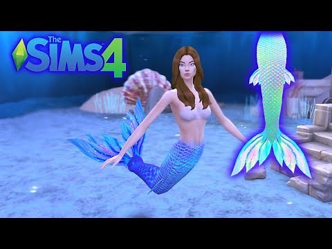 Finfolk Inspired Mermaid Tail - Sims 4 Mermaid CC