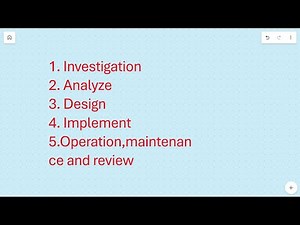 ISTN103 | A Full Over Overview Of The 5 Steps (SDLC)