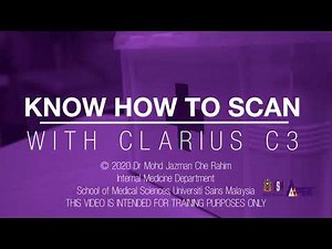 How to scan with Clarius C3