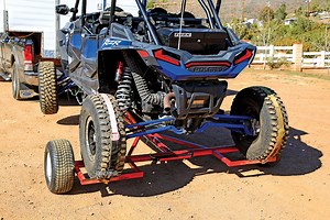 Has anyone ever towed their SXS/UTV with car tow dolly...
