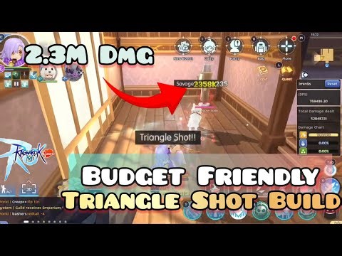 UPDATED SHADOW CHASER TRIANGLE SHOT BUILD | Ragnarok M: Classic