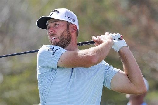 Sam Burns worked a 'shift' at a Houston-area Raising Cane's amid Houston Open practice