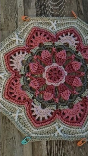 Crochet #Persian Tiles Blanket. Octagon Pattern by ‪@janiecrow8472‬