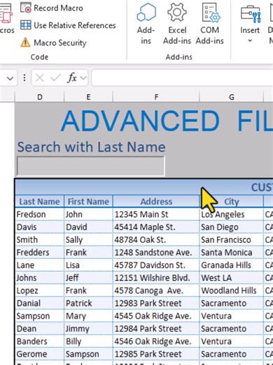 Guía para Filtros Avanzados en Excel