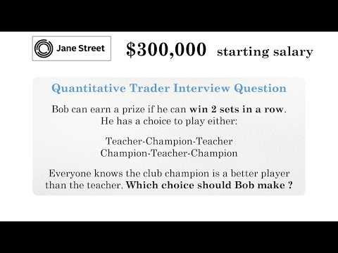Can You Solve This Quant Interview Question?