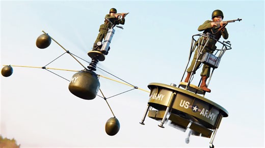 The deadly flying hoverboards the military actually built