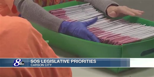 Nevada Secretary of State announces legislative priorities